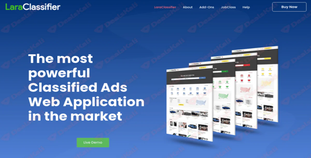 LaraClassifier - Classified Ads Web Application